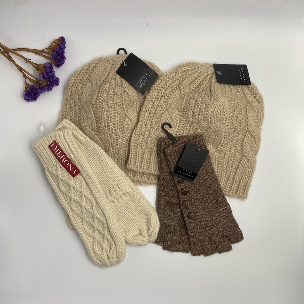 New Bundle of womens hat snd gloves